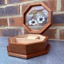 Vintage Wooden Octagonal