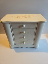 Vintage Wooden Jewellery Box