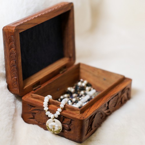 Vintage hand carved - hand,