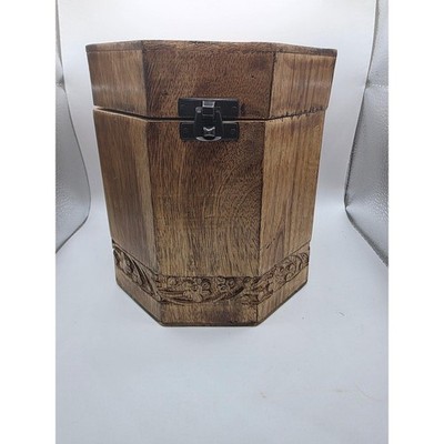 Vintage hand carved wood - carved,
