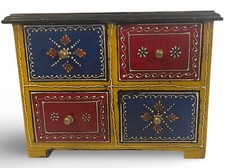 Indian Wooden Box Jewellery