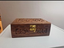 Vintage Hand-Carved Wooden
