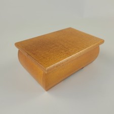 WOODEN  SMALL JEWELLERY BOX IN