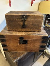 Old Wooden Storage Boxes