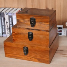 Vintage Wooden Box Desktop