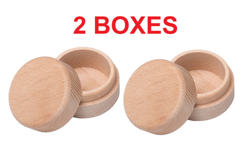 Wooden with lid - with,