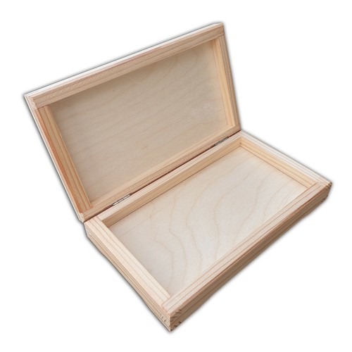 Wooden box 20x11 5x3 2cm - wooden,